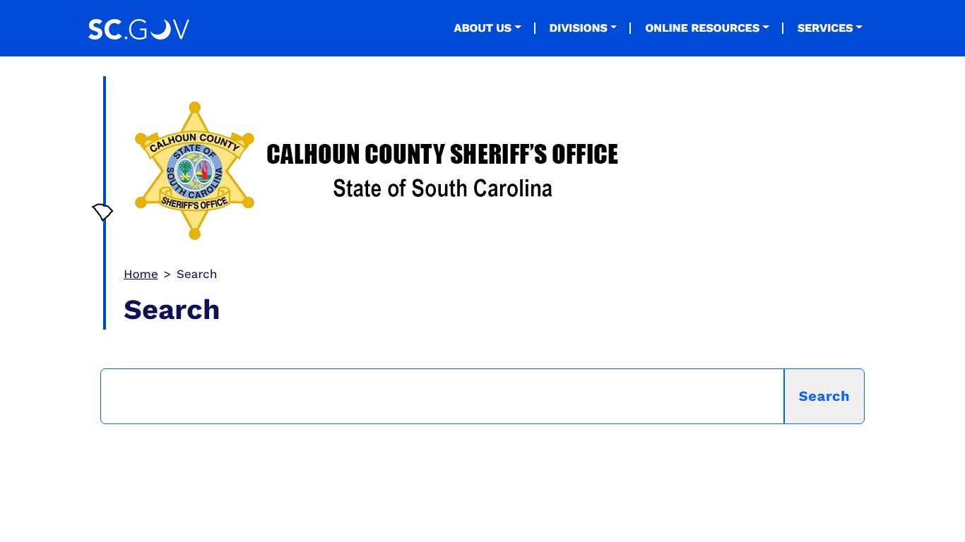 Search | Calhoun County Sheriff's Office - ccso.sc.gov